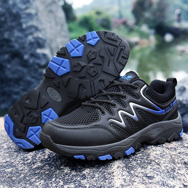 

men's formal shoes summer shoes men truck waterproof outdoor sports available brand casual men (39-48, Black