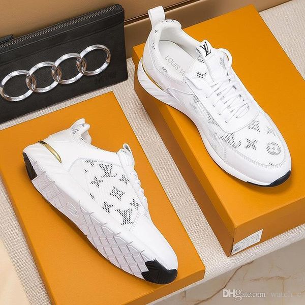 

luxury mens shoes sports with box chaussures pour hommes comfortable 2020 fashion sports mens shoes run away sneaker breathable fast ship