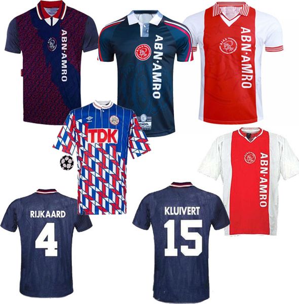 

1994 1995 ajax retro 97 98 99 soccer jersey 2000 2001 bergkamp kluivert litmanen seedorf davids overmars 04 05 football men 1989 babel, Black;yellow