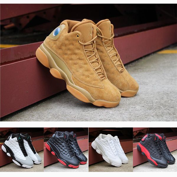 

2020 13s новый jumpman flint 2020 jordan баскетбол обувь размер сша 13 мужские женские лаки зеленый парить площадка лейкерс спортивные кросс, Black