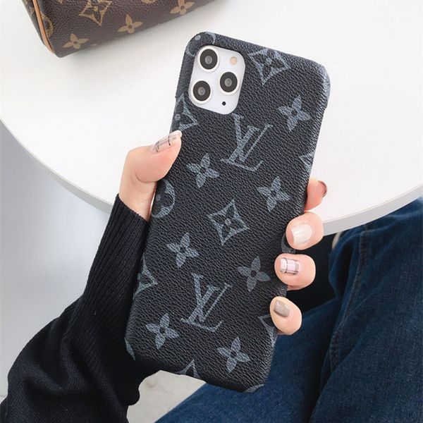 

luxury designer phone case for iphone 11 pro max x xr xs 7 8 plus pu leather fashion case for samsung galaxy s20 s10 s9 note 10 9 phone back