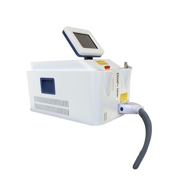 

factory price portable laser 755+1064+808nm hair removal machine for spa and salon, Black