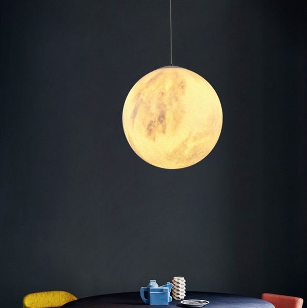 

modern moon pendant light creative led chandelier ceiling lamp living room dining room bedroom decor light pa0381