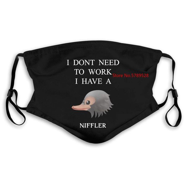 

funny fantastic beasts niffler buttons men printed round men price mask women kids pm25 rnbwm