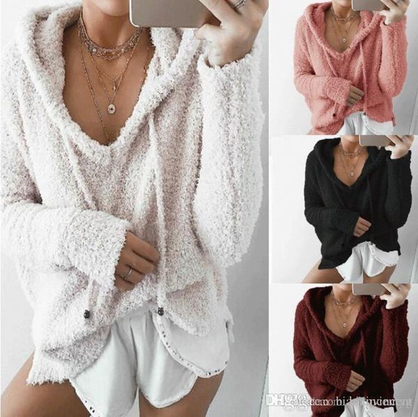 

brand winter new women sweatshirt anime hoodie dress thicken plush hoodie sweatshirt embroidery hoodies loose casual lantern sleeve sweatsh, Black