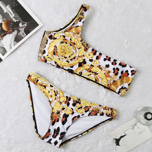 

sale new women&#39s swimwear summer swimming one-piece set long sleeve suit fashion women bikini hig, White;black