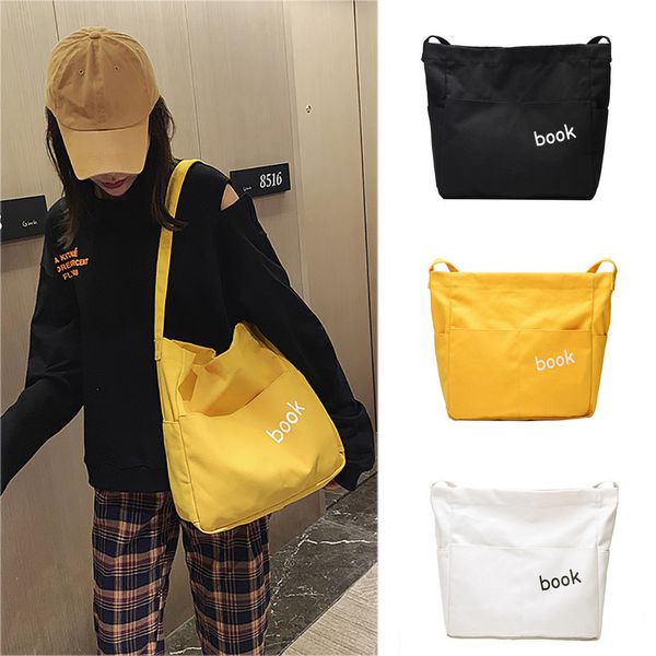 

crossbody сумки plain для женщин мода холщовый мешок большой емкости пельмени сумка на ремне болса feminina 2020