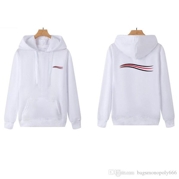 

мужская одежда homme с капюшоном толстовки мужские толстовки женщин конструктора high street supremo печать толстовки пуловер winter фуфаек, Black