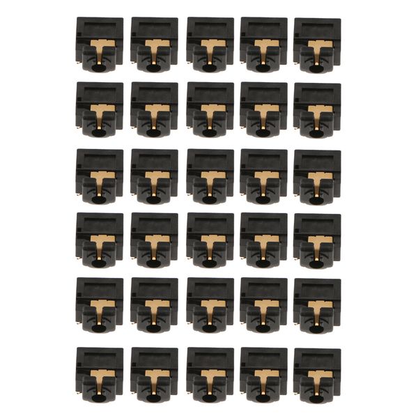 

30pcs 3.5mm jack headset headphone audio component port compatible with microsoft xbox one controller
