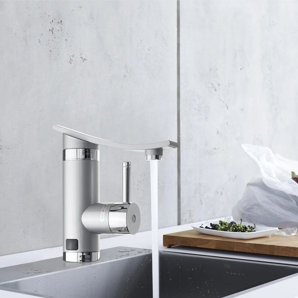 

3000w instant tankless electric water heater faucet kitchen instant heating tap