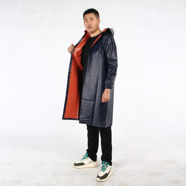 

nizi3 compo split suit long construction labor protection reflective raincoat rainpants composite split suit long construction site labor pr, Red;brown