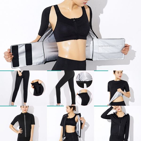 

summer clothes gym yoga running suit sportswear sportswear women's large size men's sweat sweat clothes, Black