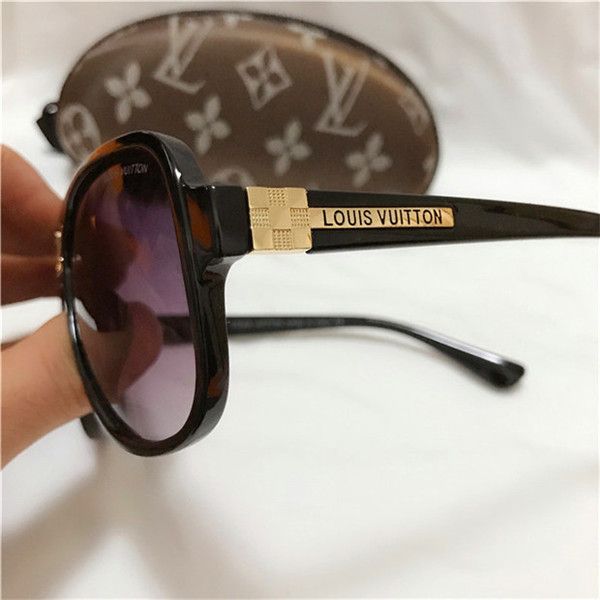 

мода lv конструктор роскошные очки для мужчин и женщин солнцезащитные очки вождения пляжный отдых солнцезащитные очки louis vuitton, Black