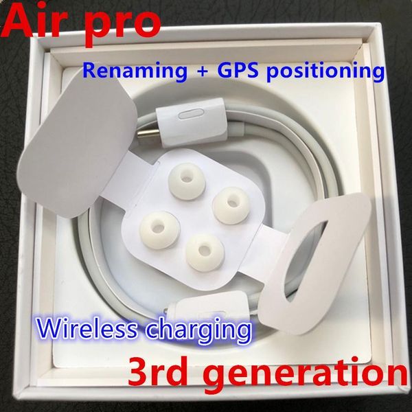 

headphone air 3 pro h1 chip renamed headset 2nd 3rd generation wireless charging bluetooth earphones with gps