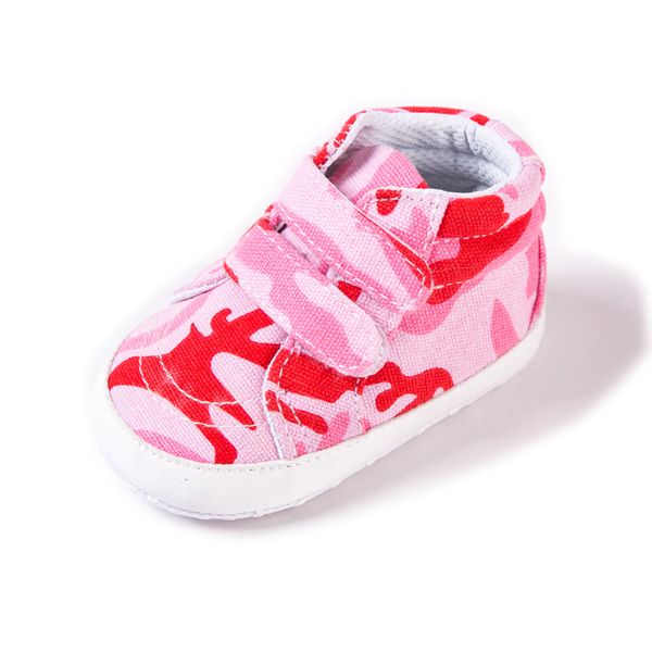 

athletic & outdoor 2021 fashion trend baby shoes camouflage print anti-slip prewalker sneakers girls boys casual summer footwear, Black