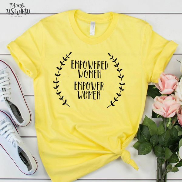 

summer tee empower women t shirt fashion clothing white black hipster girl tumblr trendy shirts drop ship