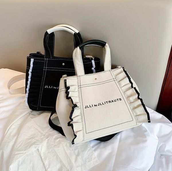 

designer shipping bags women handbags large capacity canvas bag ins big shoulder bags girl totes