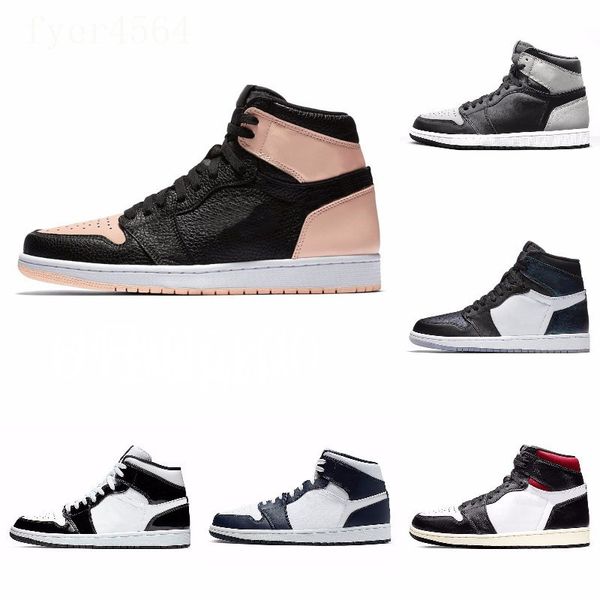 

new 1s high 3 shattered og bred toe banned game royal shoes men 1s shadow sneakers with box j#08-041