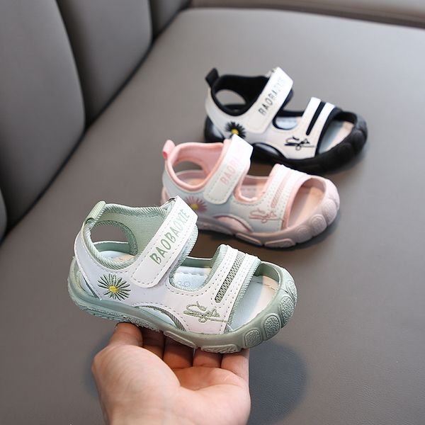 

2020 neutral eva casual magic shoes children's sandals magic sticker sandals anti-skid children's shoes, Black;red