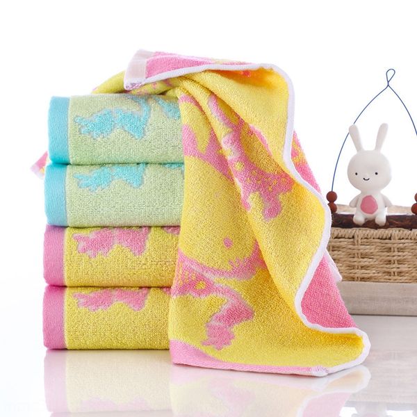 

gaoyang origin 46g bamboo fiber cartoon 50*25 baby face towel children's face towel
