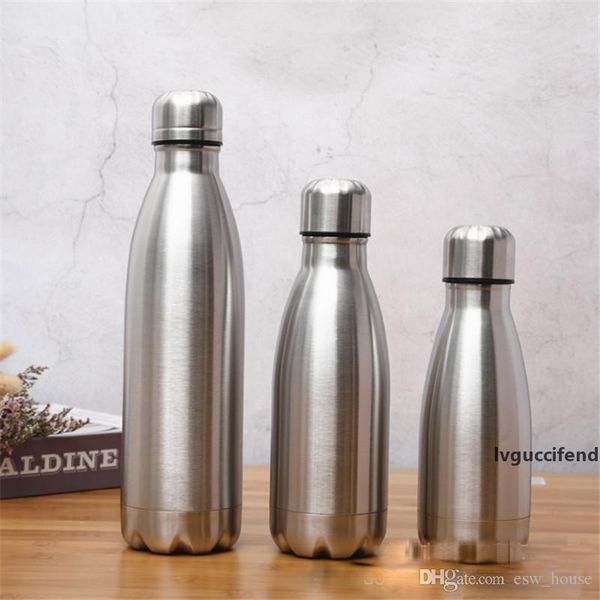 

0.35l 0.5l 0.75l cola bottle stainless steel cola shape water bottle single-layer coke bottle outdoor water bottles