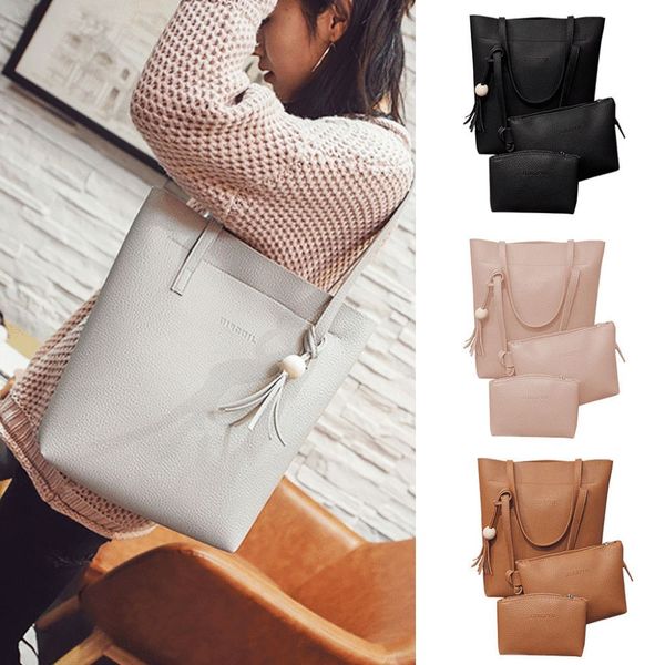 

women tassels leather shoulder bag crossbody bag clutch wallet retro bag