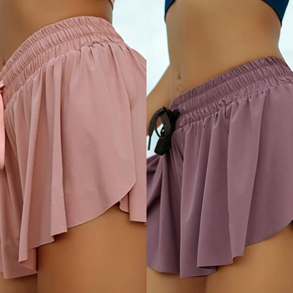 

kmr8s повседневный anti-экспонирование поддельные из двух частей похудение спортивные упражнения упражнения фитнес шорты спортивный тренажер, Black