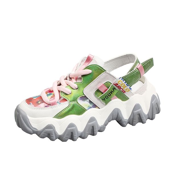 

женщины сандалии моды sandalia feminina 2020 летний новый цвет блокировка женская обувь sandale femme высокие каблуки сандалии -174, Black