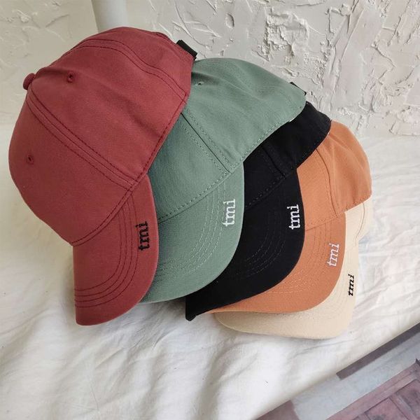 

ins hat women's season street personality baseball adjustment soft baseball cap men's korean casual letter embroidery cap, Blue;gray