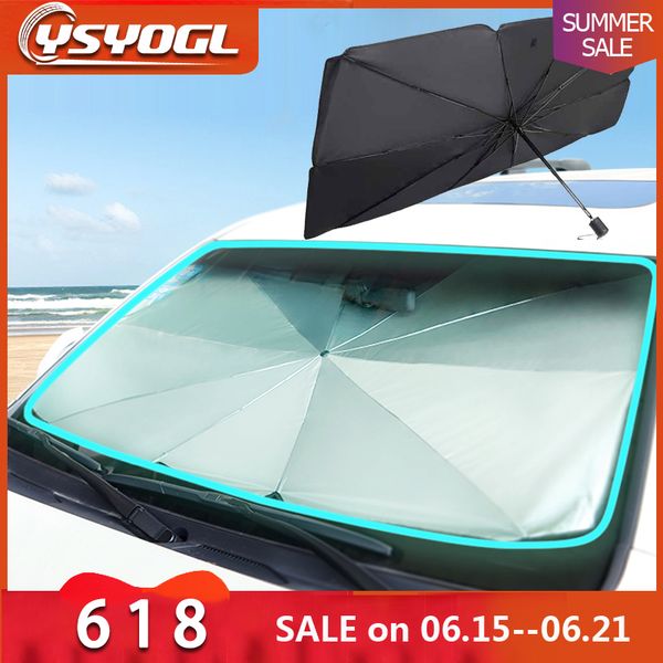 

car sun shade protector parasol front window sunshade covers pad umbrella heat insulation cloth interior windshield protection