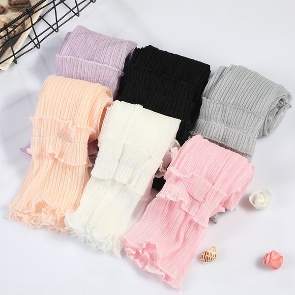 

summer ice outdoor sports sunscreen anti-ultraviolet ice sleeve skin-friendly soft light all-match pleated sleeve outdoor sports