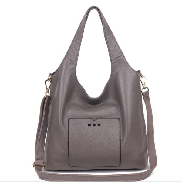 

2020 new women's bag shoulder/messenger bag soft leather leather creative women's