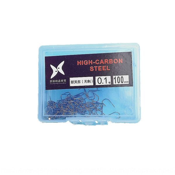 

new kanto no barbed fishhook boxed 100 hooks gear supplies fishing hooks in bulk fishing hook
