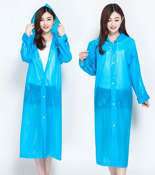 

o3pa8 non-disposable transparent outdoor travel eva poncho raincoat non-disposable transparent raincoat outdoor cloak cloak travel ev