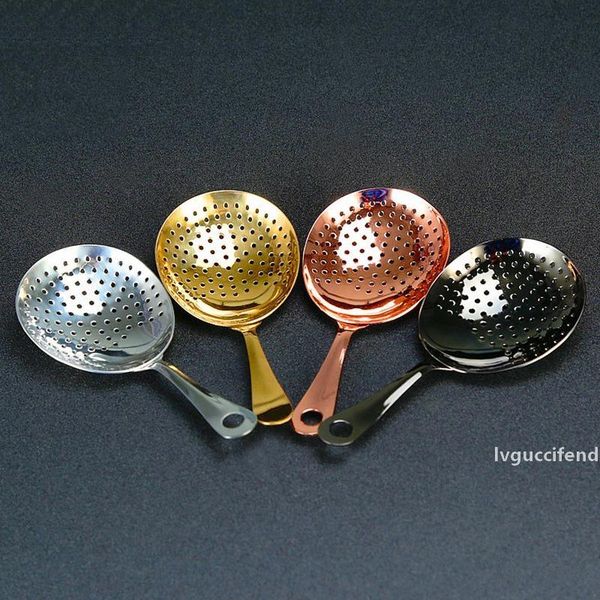 

bar cocktail strainer 304 stainless steel ice filter copper plated gold plated black bar tool wb1912