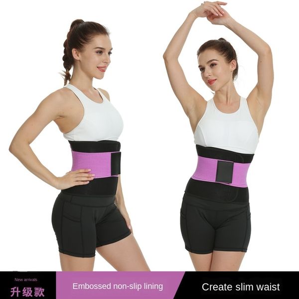 

l5ul5 neoprene body-shaping clothing compression support sports abdomen-holding women's slimming belt neoprene women's strap slimm, Black;gray