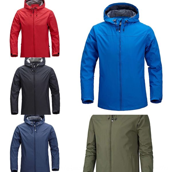 

frro7 autumn and winter customized men's trench windproof waterproof work clothes windbreaker coat outdoor leisure coat youth jacket re, Tan;black