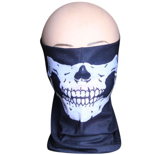 

multifunctional bandana headscarf warm windproof breathable soft, Black