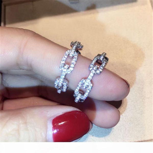 

handmade классический promise кольцо 100% свадьба soild 925 серебряные ювелирные изделия алмазное cz engagement группы кольца для женщин, Slivery;golden