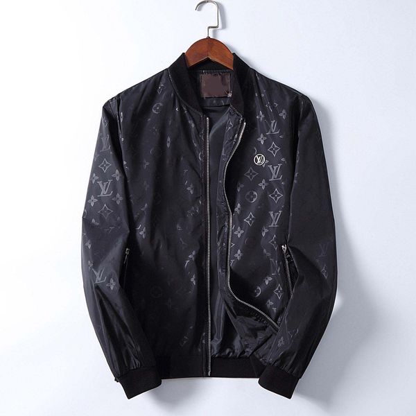 

2020 brand designer fashion men's medusa jacket windbreaker long sleeve men's jacket zipper animal letter pattern casual men, Black;brown