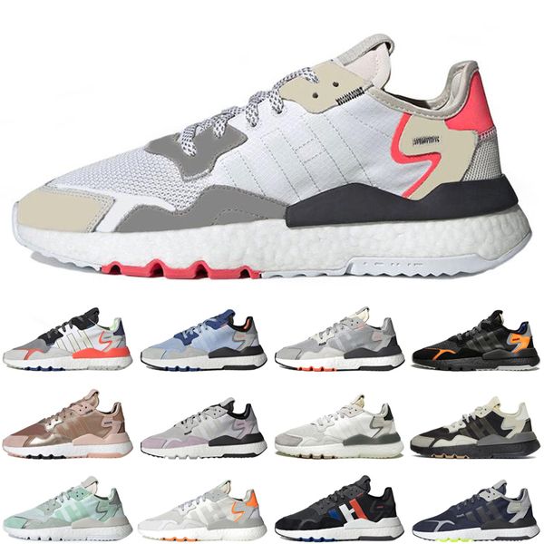 

nite jogger men women running shoes triple black white joggers outdoor mens womens trainers sports sneakers runners size 36-45