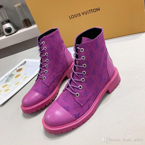 

new arrival women 's boots autumn and winter fashion classic lightweight lace -up shoes plus size women low heel ankle boots with orig