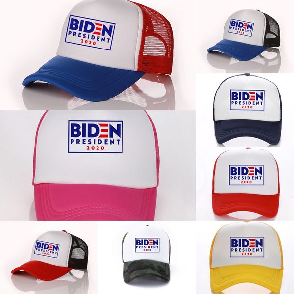 

ouoao biden hair adjustable biden 2020 letter embroidery funny snapback hat wig hip hop visor cap, Blue;gray