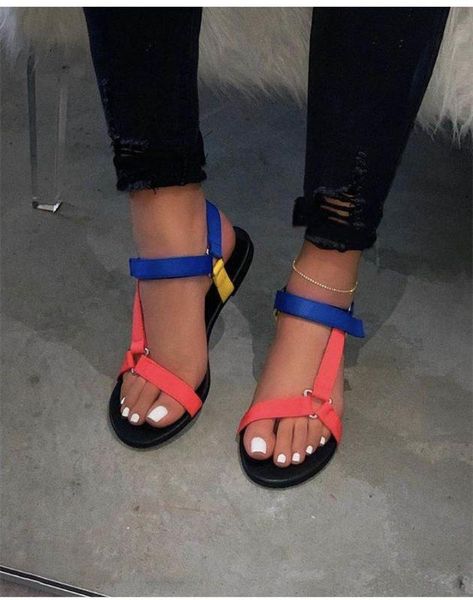 

2020 sandals leopard print large quantities of wholesale summer summer fashion women's shoes, Black