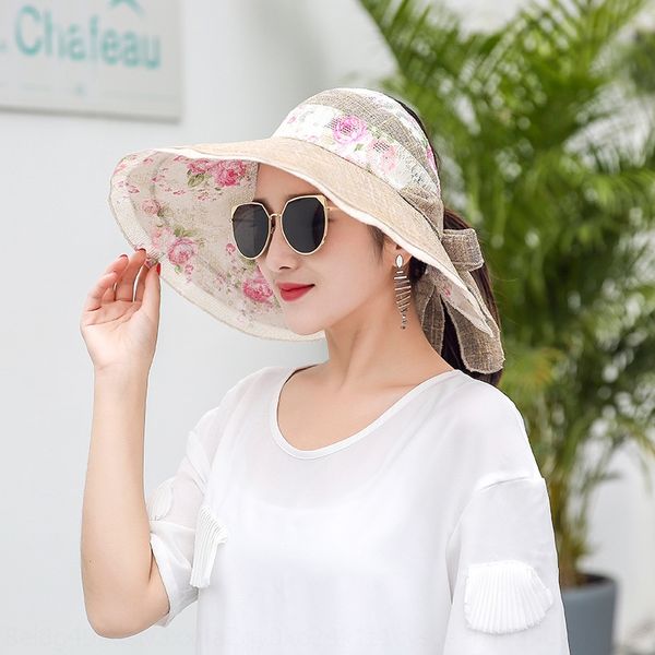

2020 new empty korean embroidery big brim hat beach travel folding embroidered lace lace hat, Blue;gray