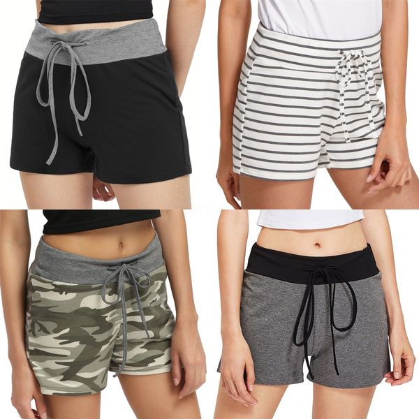 

2020 summer womens denim shorts button high waist sequins tassel patchwork classic evening party#5511, White;black