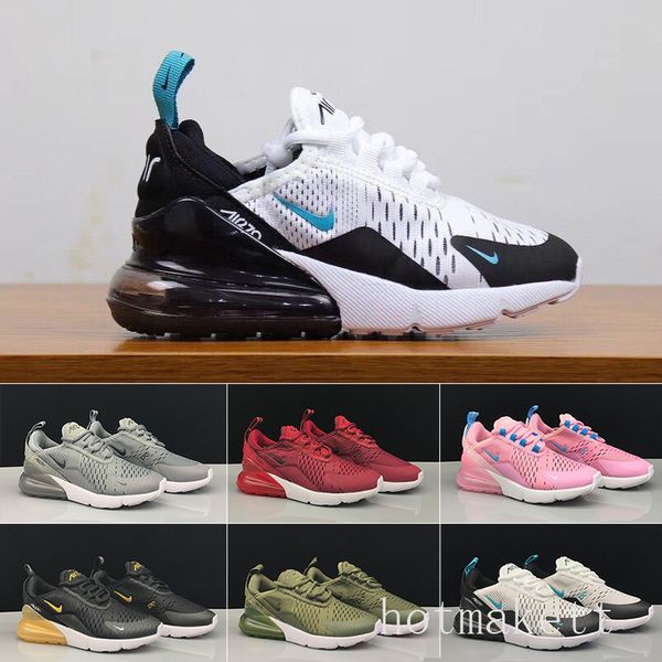 

2019Â kids youth running shoes kid sneakers air run out door sports shoe trainer air cushion surface size 28-35 g55-e, Black