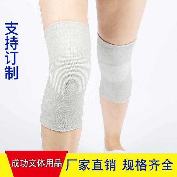 

5lxgi side стрейч бамбуковый уголь вязаная наколенники баскетбол работает велосипедного спорта ware теплая зима hu xi велосипедов bicyclebas, Black;gray