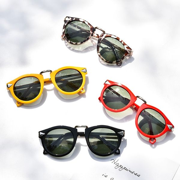 

children's sun-proof sun girls sun ' cute cartoon outdoor uv-proof sunglasses fashionable boys and girls' sun-proof glasses, Blue