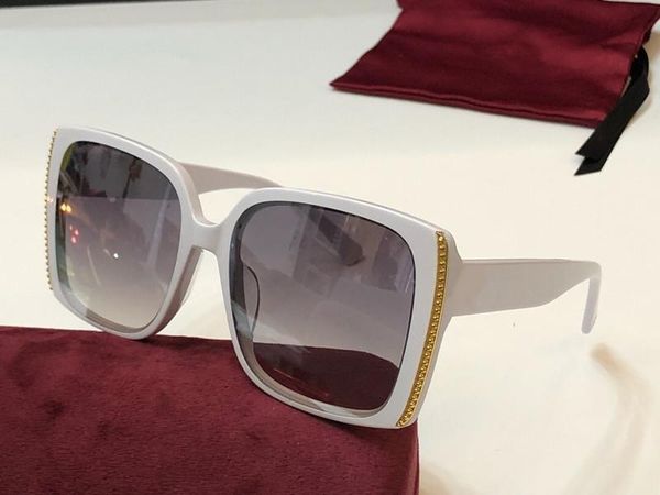 

4898 sunglasses for women designer popular charming shining fashion 4898s sunglasses uv protection sunglasses come with package, White;black